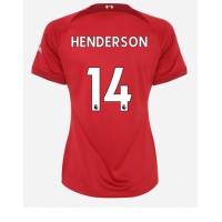 Liverpool Jordan Henderson #14 Fotballklær Hjemmedrakt Dame 2022-23 Kortermet